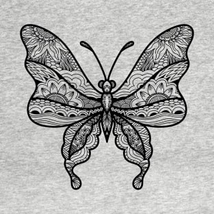 Butterfly Decorative Elegant T-Shirt